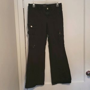 Black Cargo pants size 9